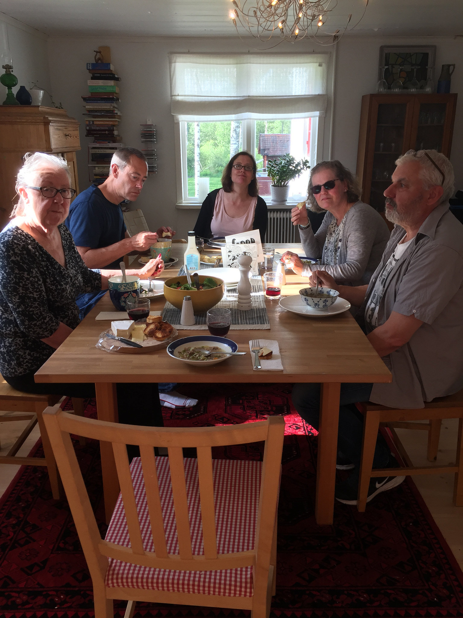 Peter and Ann at our rental