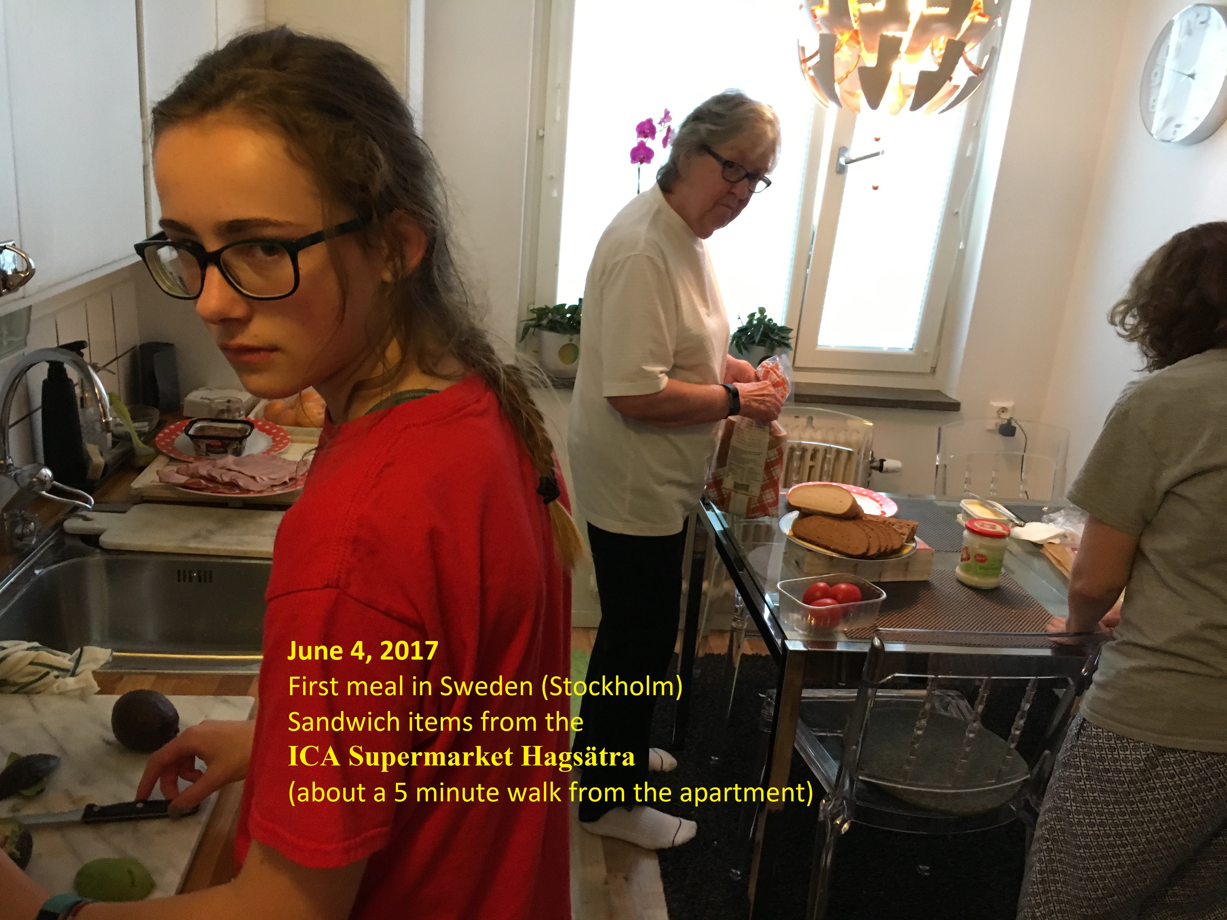 First diner in Stockholm